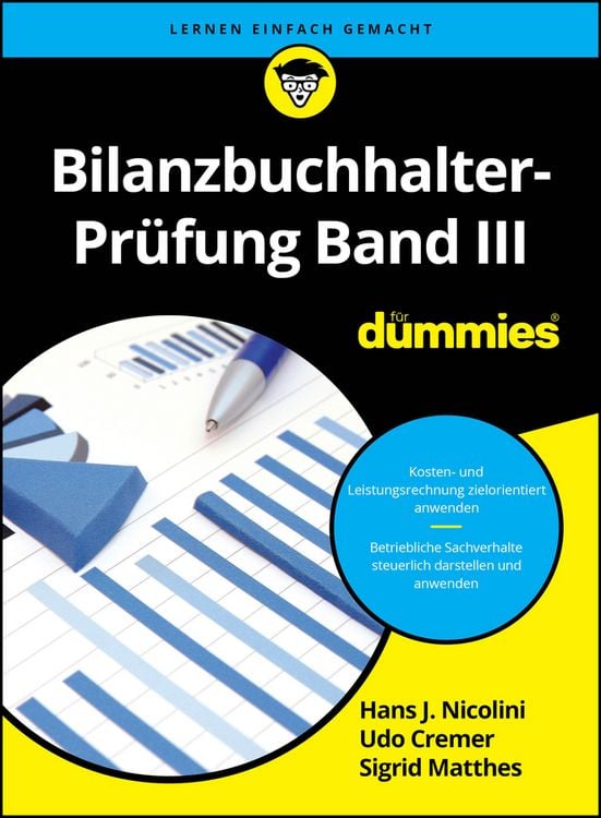 Bild vom Artikel Bilanzbuchhalter-Prüfung Band III für Dummies vom Autor Hans Nicolini