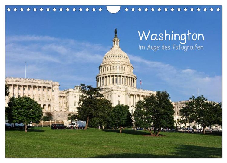 Produktbild: Washington im Auge des Fotografen (Wandkalender 2026 DIN A4 quer), CALVENDO Monatskalender