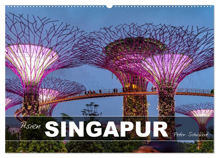 Produktbild: Asien - Singapur (Wandkalender 2026 DIN A2 quer), CALVENDO Monatskalender