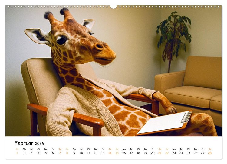 Produktbild: Dienst nach Vorschrift (hochwertiger Premium Wandkalender 2026 DIN A2 quer), Kunstdruck in Hochglanz