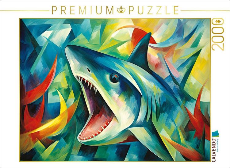 Produktbild: CALVENDO Puzzle Hai | 2000 Teile Lege-Gr&ouml;&szlig;e 90x67cm Foto-Puzzle f&uuml;r gl&uuml;ckliche Stunden