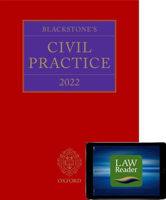 Produktbild: Blackstone's Civil Practice 2022 Digital Set