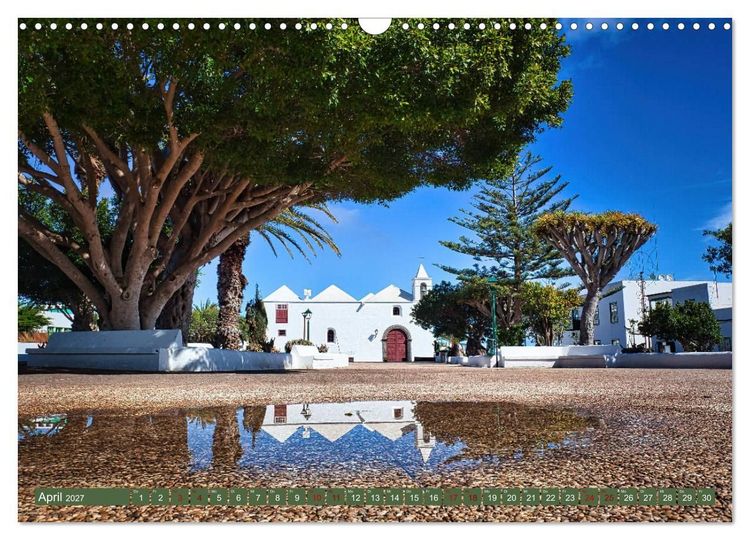 Produktbild: Idyllische Vulkaninsel Lanzarote (Wandkalender 2027 DIN A3 quer), CALVENDO Monatskalender