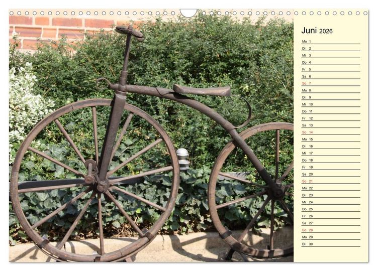 Produktbild: Drahtesel-Allerlei (Wandkalender 2026 DIN A3 quer), CALVENDO Monatskalender