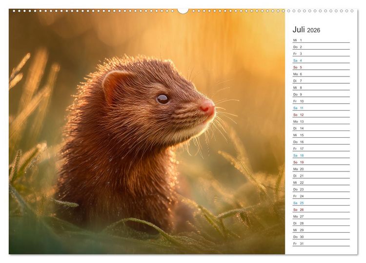 Produktbild: Waldgefl&uuml;ster (hochwertiger Premium Wandkalender 2026 DIN A2 quer), Kunstdruck in Hochglanz
