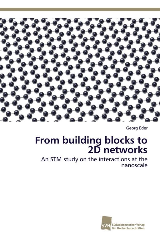 Produktbild: From building blocks to 2D networks