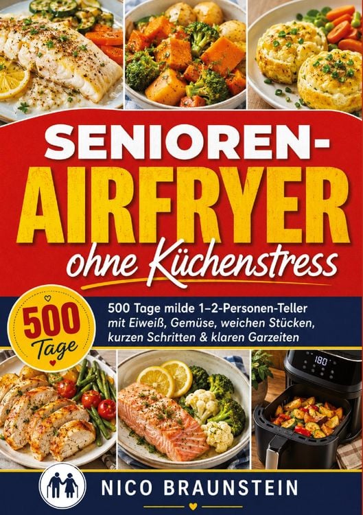 Produktbild: Senioren-Airfryer ohne K&uuml;chenstress