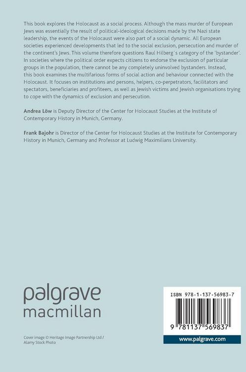 Produktbild: The Holocaust and European Societies