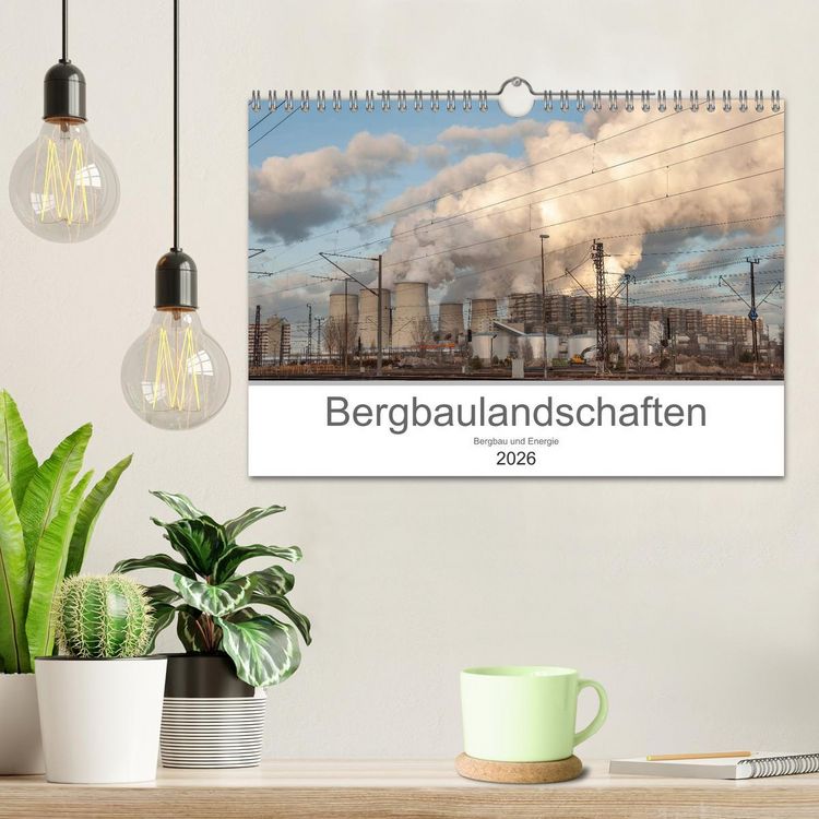 Produktbild: Bergbaulandschaften (Wandkalender 2026 DIN A4 quer), CALVENDO Monatskalender