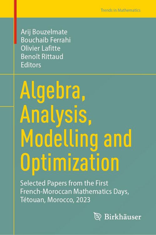 Produktbild: Algebra, Analysis, Modelling and Optimization