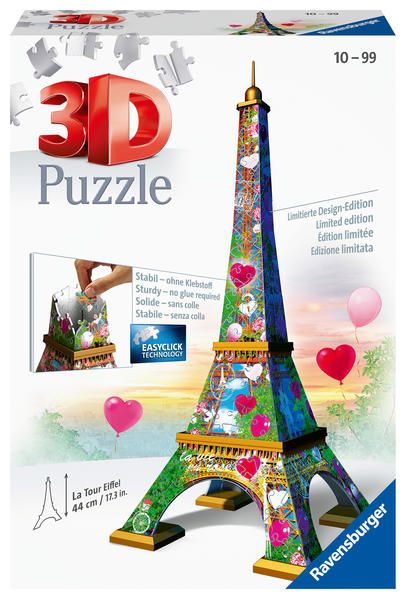 3D Puzzle Eiffelturm – Detailliertes Modell Zum Zusammenbauen, Präzise Teile, Kreatives Set Für Kinder Ab 6 Jahren