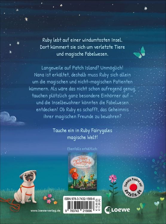 Produktbild: Ruby Fairygale und die Nacht der Einh&ouml;rner (Erstlese-Reihe, Band 4)