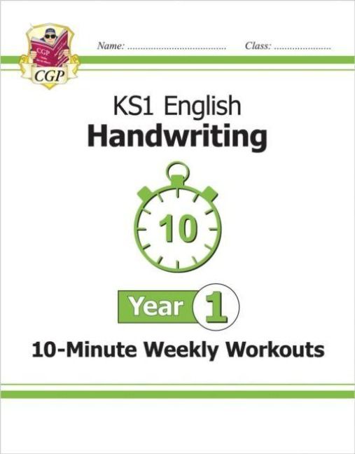 Produktbild: KS1 Year 1 English Handwriting 10-Minute Weekly Workouts