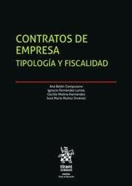 Produktbild: Contratos de Empresa. Tipolog&iacute;a y fiscalidad