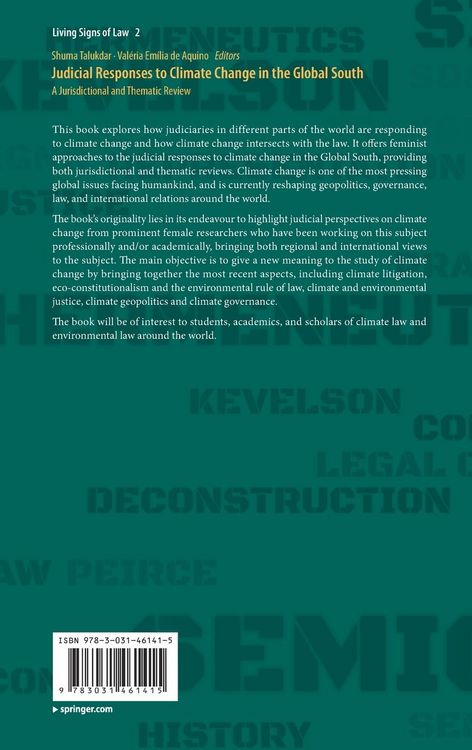 Produktbild: Judicial Responses to Climate Change in the Global South