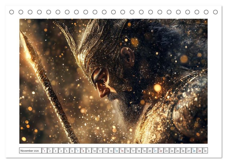 Produktbild: G&ouml;tterfunken (Tischkalender 2026 DIN A5 quer), CALVENDO Monatskalender