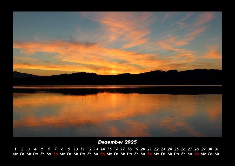 Produktbild: Landschaftskalender 2025 Fotokalender DIN A3