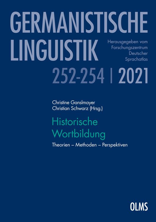 Produktbild: Historische Wortbildung