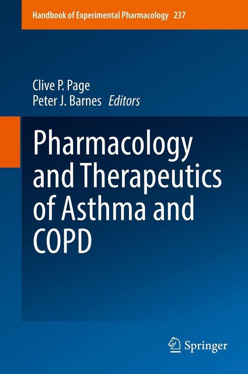 Produktbild: Pharmacology and Therapeutics of Asthma and COPD