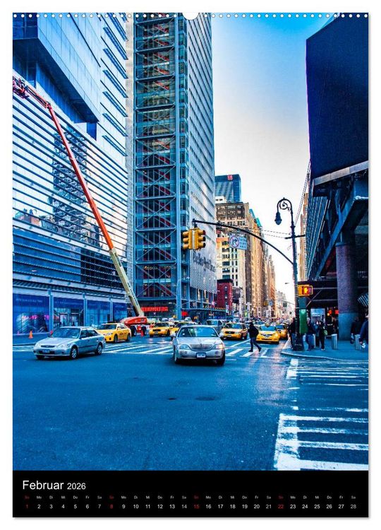 Produktbild: New York - Blickwinkel (hochwertiger Premium Wandkalender 2026 DIN A2 hoch), Kunstdruck in Hochglanz