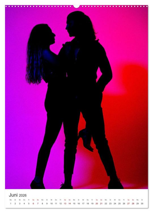 Produktbild: Leidenschaftlicher Tango (hochwertiger Premium Wandkalender 2026 DIN A2 hoch), Kunstdruck in Hochglanz