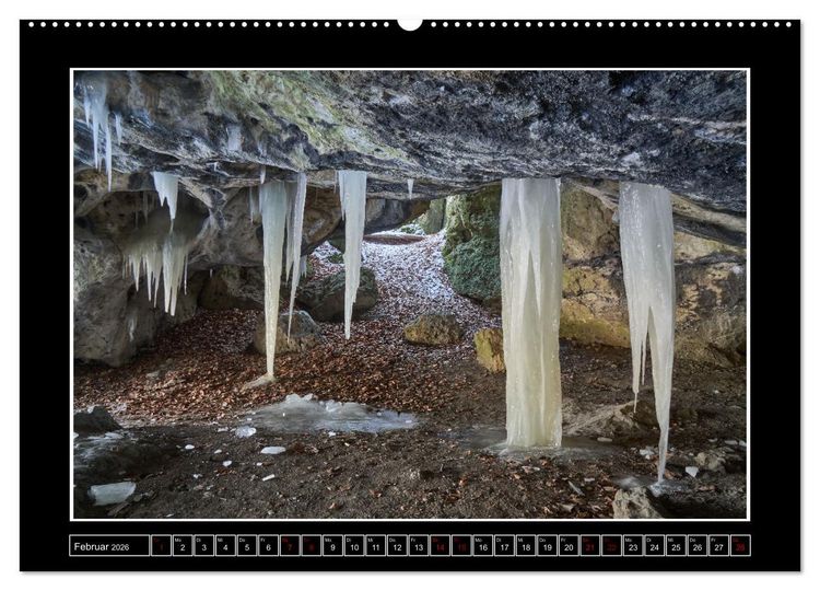 Produktbild: Wunderwelt Fr&auml;nkische Schweiz (hochwertiger Premium Wandkalender 2026 DIN A2 quer), Kunstdruck in Hochglanz