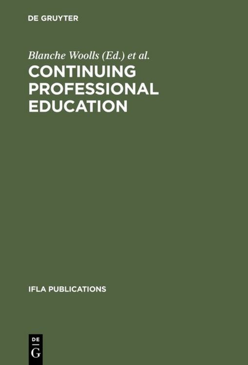Produktbild: Continuing Professional Education