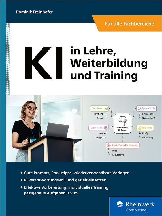 Produktbild: KI in Lehre, Weiterbildung und Training