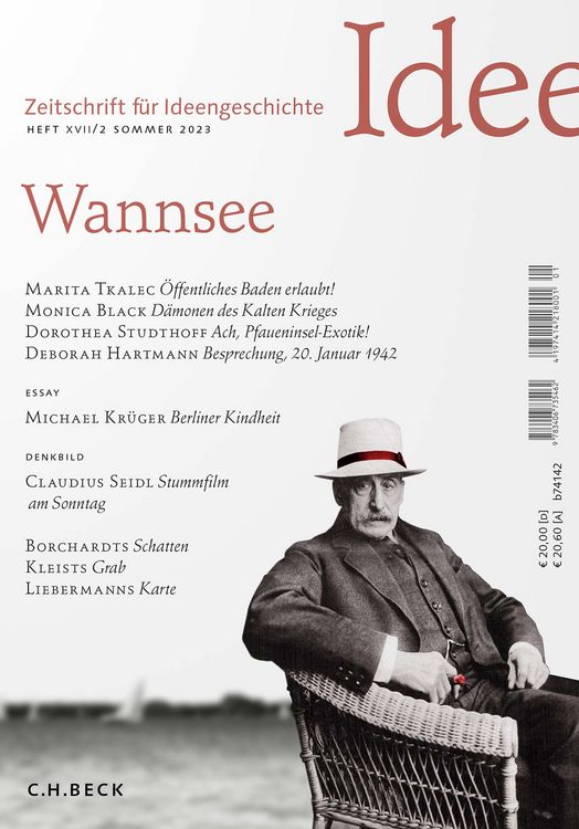 Produktbild: Zeitschrift f&uuml;r Ideengeschichte Heft XVII/2 Sommer 2023