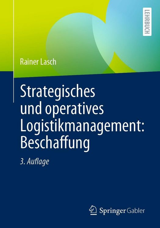 Produktbild: Strategisches und operatives Logistikmanagement: Beschaffung