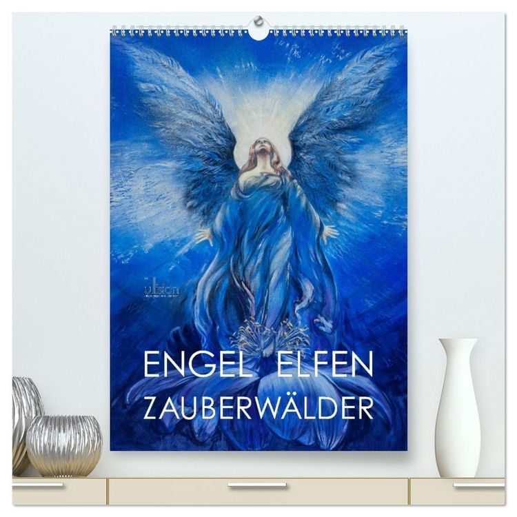 Produktbild: Engel Elfen Zauberw&auml;lder (hochwertiger Premium Wandkalender 2027 DIN A2 hoch), Kunstdruck in Hochglanz
