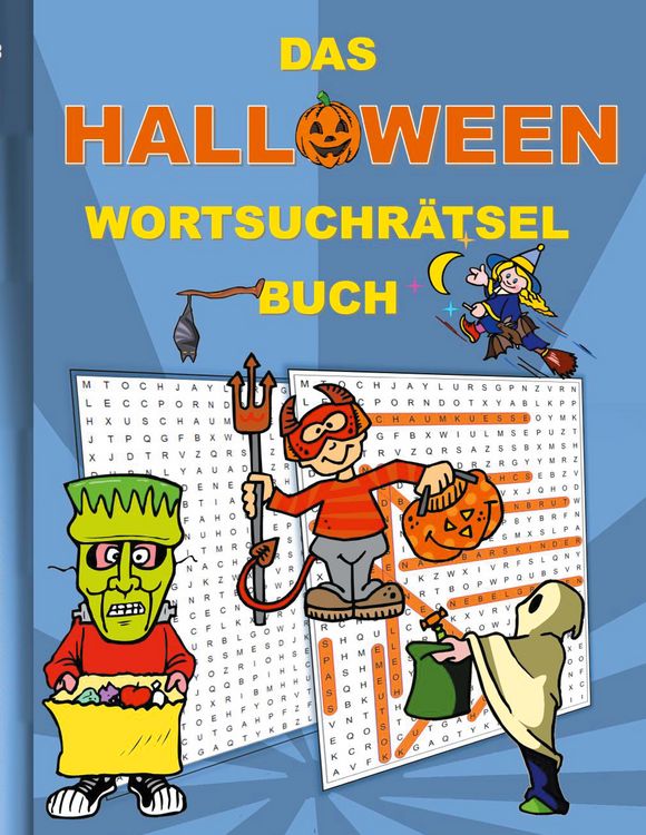 Produktbild: Das Halloween Wortsuchr&auml;tsel Buch