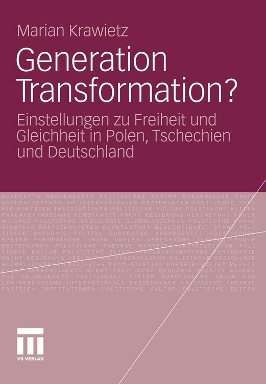 Produktbild: Generation Transformation?