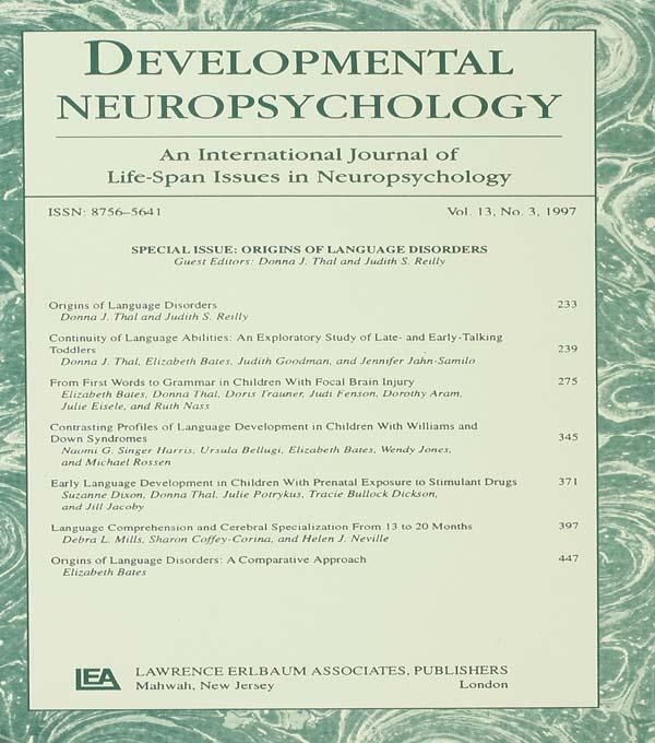 Produktbild: Origins of Language Disorders