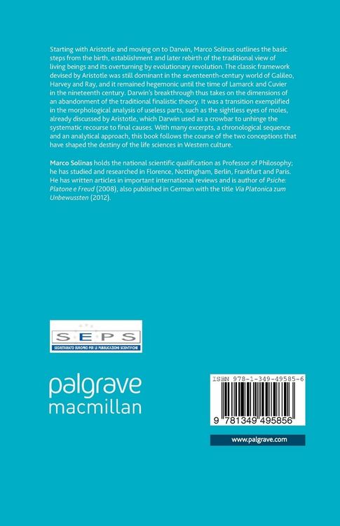 Produktbild: From Aristotle's Teleology to Darwin's Genealogy