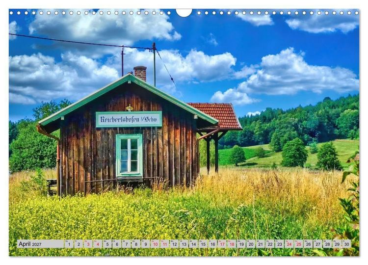 Produktbild: Die Stauden, eine Landschaft aus dem Bilderbuch (Wandkalender 2027 DIN A3 quer), CALVENDO Monatskalender