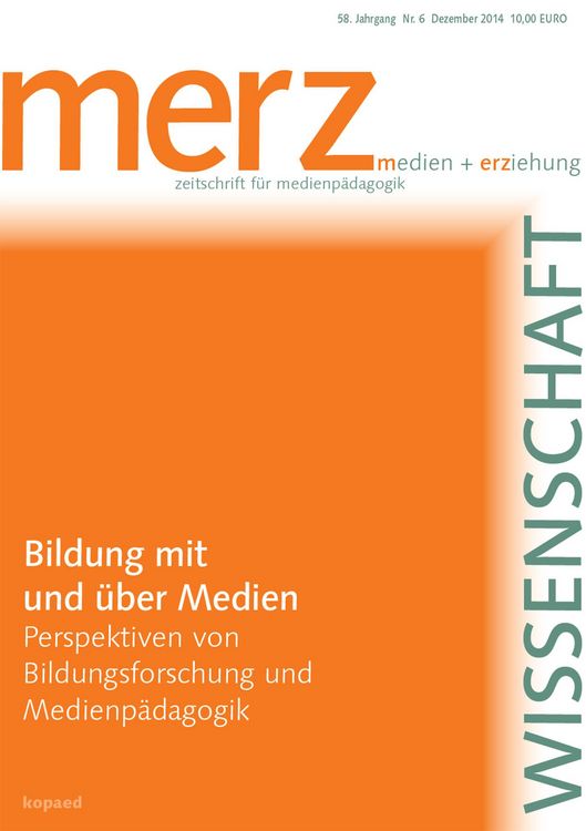 Produktbild: Bildung mit und &uuml;ber Medien - Perspektiven von Bildungsforschung und Medienp&auml;dagogik