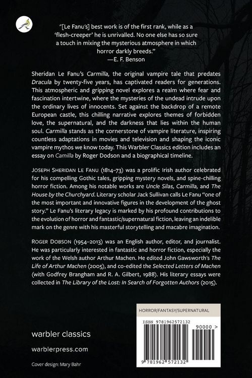 Produktbild: Carmilla (Warbler Classics Annotated Edition)