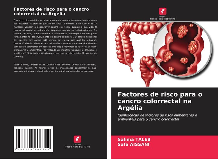 Produktbild: Factores de risco para o cancro colorrectal na Arg&eacute;lia