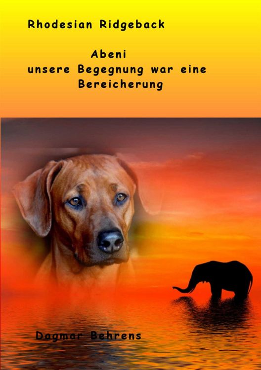 Produktbild: Rhodesian Ridgeback Abeni - unsere Begegnung war eine Bereicherung -