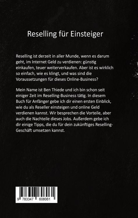 Produktbild: Reselling f&uuml;r Einsteiger
