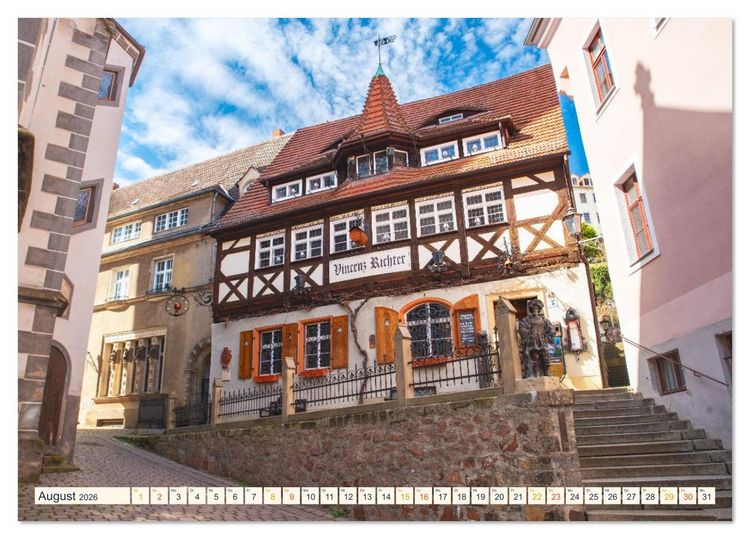 Produktbild: Meissen in Sachsen - Stadtansichten mit Seele Fotografiert von Tanja Riedel (Tischkalender 2026 DIN A5 quer), CALVENDO Monatskalender