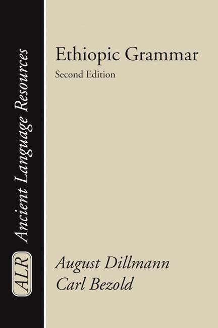 Produktbild: Ethiopic Grammar