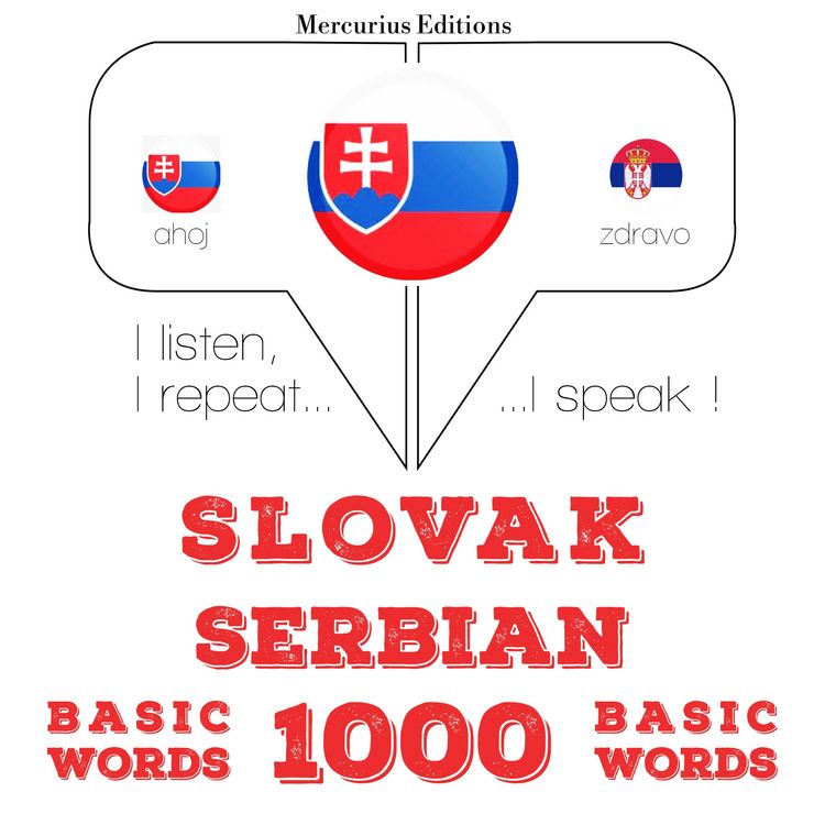 Produktbild: Slovensk&yacute; - Srbsk&eacute;: 1000 z&aacute;kladn&yacute;ch slov