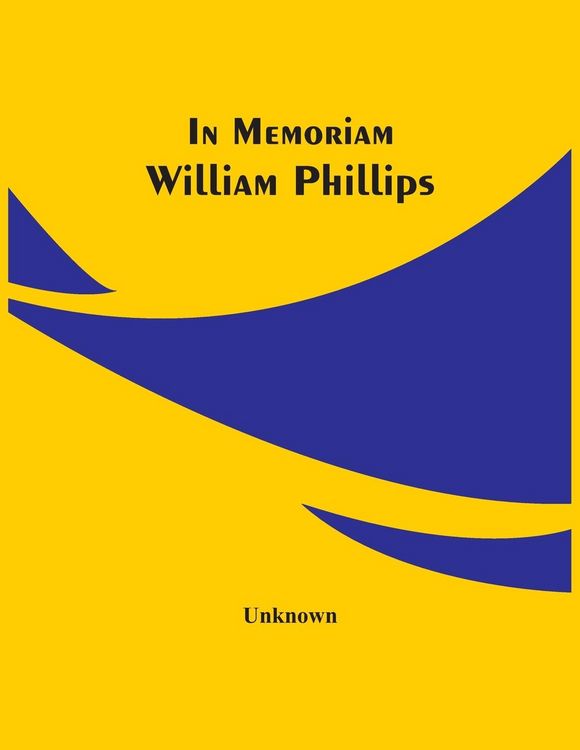 Produktbild: In Memoriam William Phillips