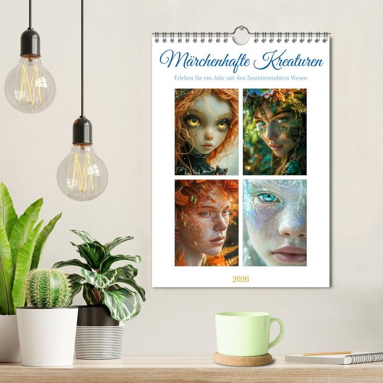 Produktbild: Magische Kreaturen (Wandkalender 2026 DIN A4 hoch), CALVENDO Monatskalender