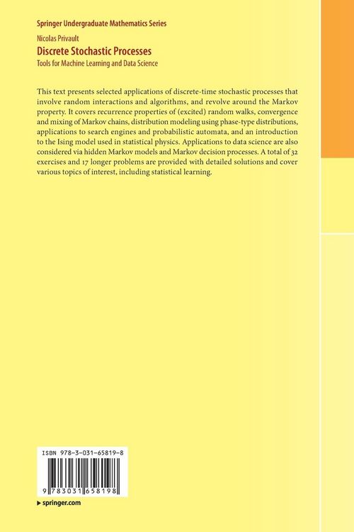 Produktbild: Discrete Stochastic Processes