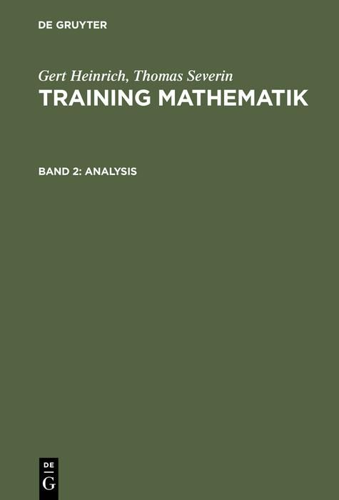 Produktbild: Analysis