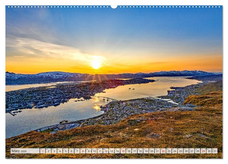 Produktbild: Vom Nordkap zum S&uuml;dkap (hochwertiger Premium Wandkalender 2026 DIN A2 quer), Kunstdruck in Hochglanz