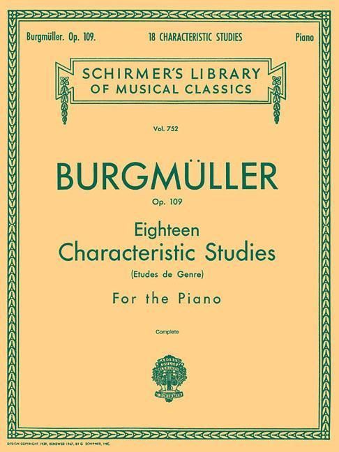 Produktbild: 18 Characteristic Studies, Op. 109